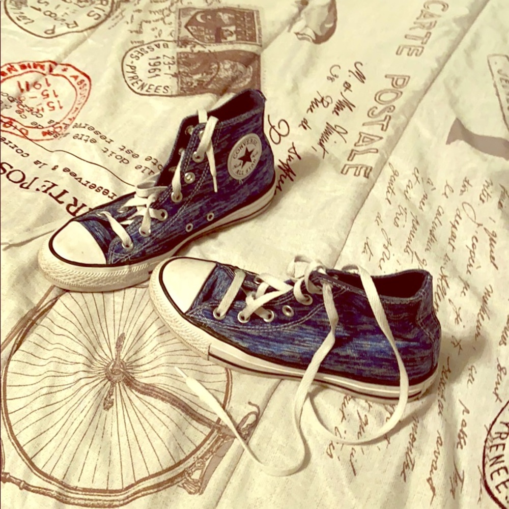 Converse all star sneakers 👟💚💜